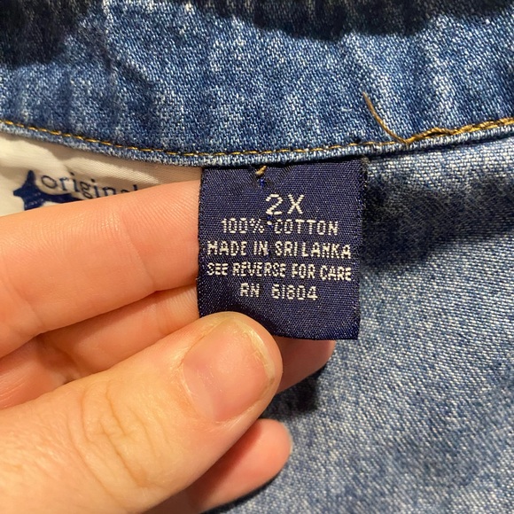TY Original Vintage Denim Dress - Picture 2 of 4